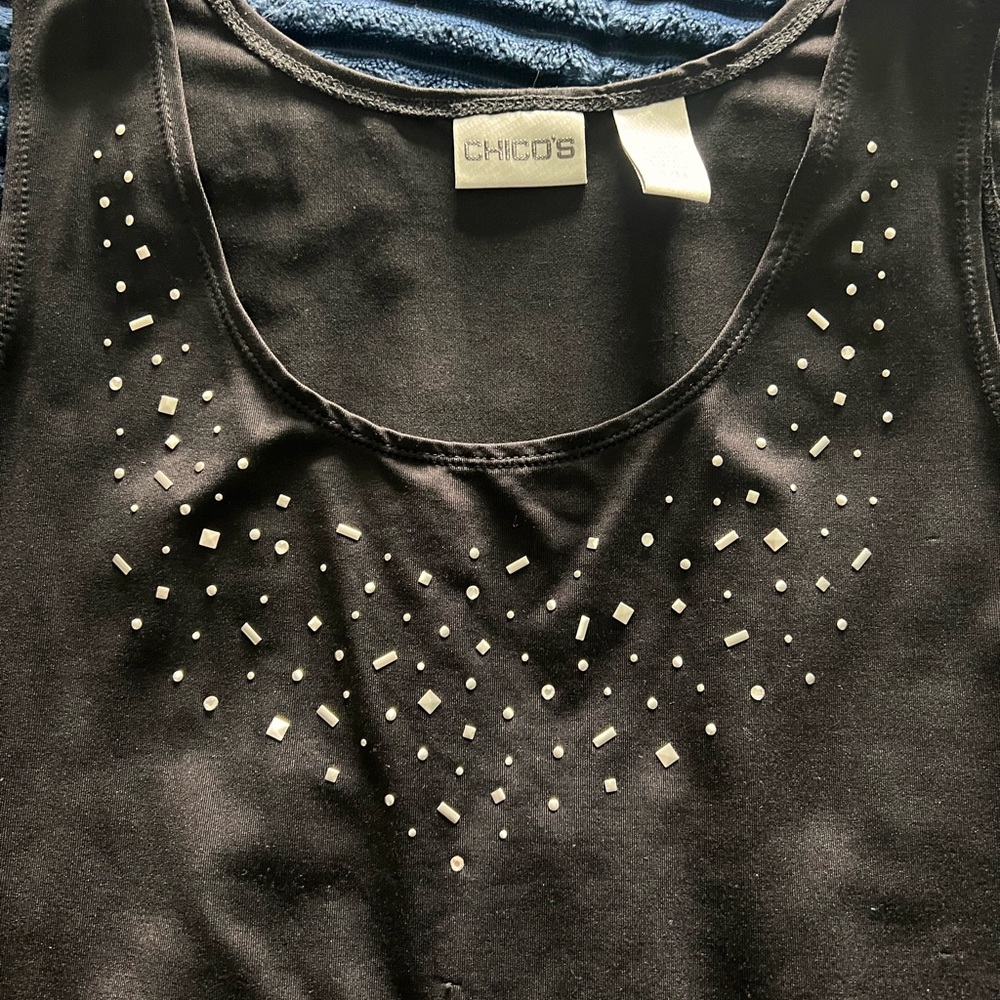 Chico’s tank top, size 3.